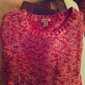 L.L.Bean Crewneck Cotton Ragg Pullover Sweater